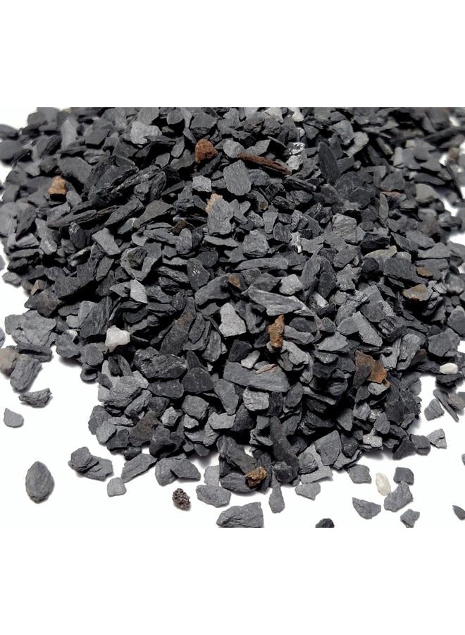 Small World Slate & Stone Natural Gravel Less than 1/8" - USA Sourced and Packaged for Basing Models, Wargaming, Mosaic Art, Crafts, Bonsai, Succulents, Miniature or Fairy Gardens (8 ounces) - Image 1