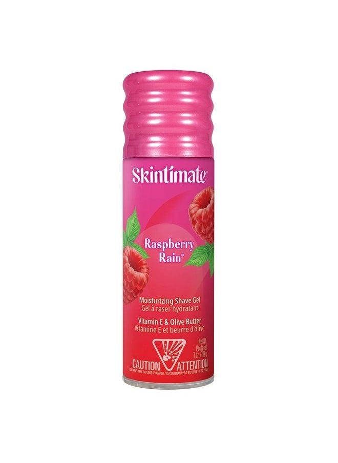 Skintimate - Raspberry Rain Womens Moisturizing Shave Gel, 198g - Image 1