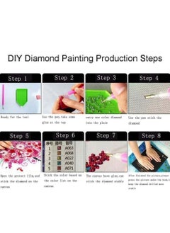 KASTWAVE DIY Painting Kits, KASTWAVE 5D Resin Full Drill Diamond Butterfly Fairy Diamond Mosaic Craft Full Diamond Painting Kit by Numbers Diamonds Painting Kits for Kids DIY for Gift and Home Wall Decor  - Image 3