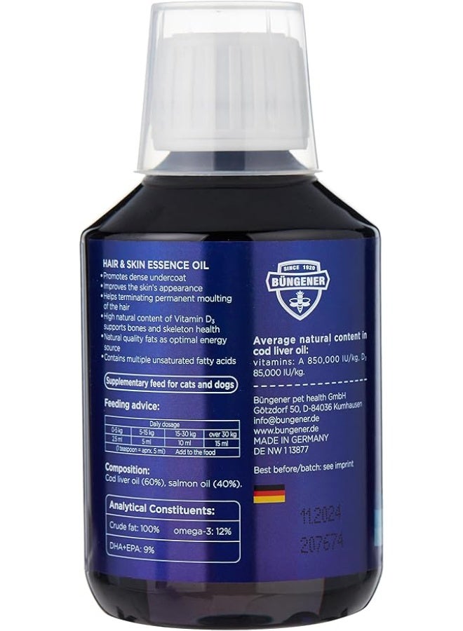 Bungener Hair & Skin Essence Oil Radiant Coat & Dermal Support Fish Oil Flavor 250ml From Varmacy - Image 3
