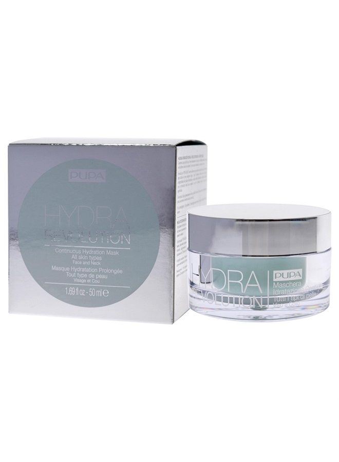 PUPA Milano Hydra Revolution Continuous Hydration Face Mask - Helps Firm And Balance The Skin - Provides Ultimate Moisturization - Fights Fine Lines, Wrinkles, And Other Signs Of Aging - 1.69 Oz - Image 4