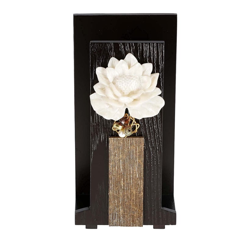 Cocktail COCKTAIL Handcrafted Wooden Hand Towel Holder Towel Stand For Bathroom Napkin Holder For Washbasin Towel Stand Guests Towel Organizer Rack Bathroom accessories Towel Rack Brown LotusG  - Image 3