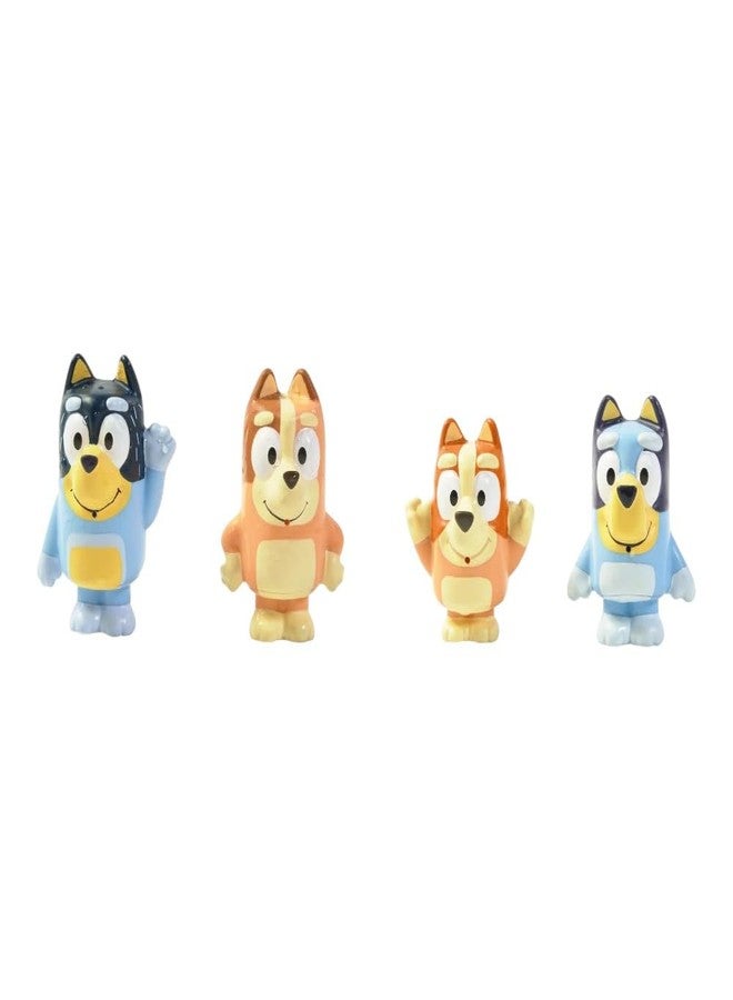 Toomies TOMY Toomies Bluey Bath Toy Squirters - Includes Bandit, Chilli, Bingo, and Bluey Figures - Toddler Water Toys for Pool or Bathtub Play - Toddler Toys Ages 18 Months and Up - Image 2