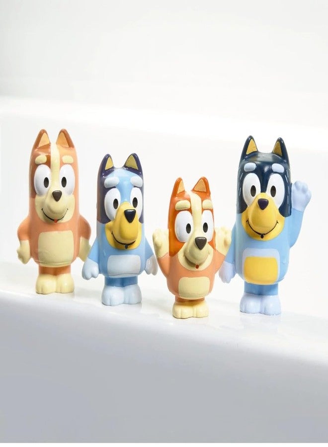Toomies TOMY Toomies Bluey Bath Toy Squirters - Includes Bandit, Chilli, Bingo, and Bluey Figures - Toddler Water Toys for Pool or Bathtub Play - Toddler Toys Ages 18 Months and Up - Image 3