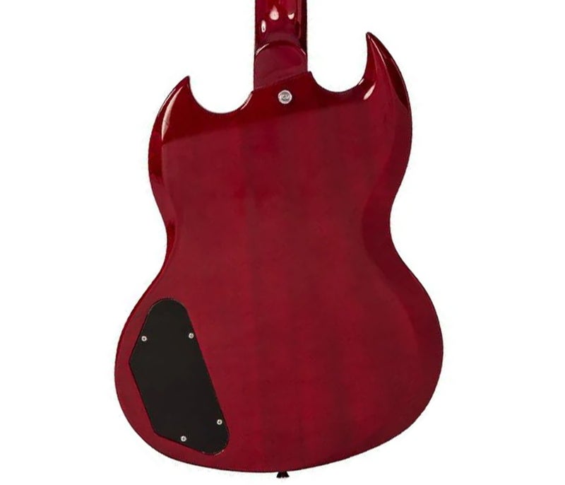 vintage جيتار كهربائي فينتاج VS6VCR المعاد إصداره - أحمر الكرز - Image 3