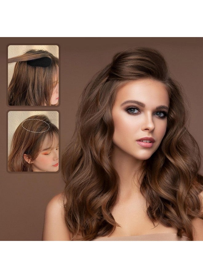 minkissy 5pcs Bump It Up Volume Hair Base Set Sponge Volume Bump Hair Clip Hair Bases Inserts Hair Pads Hair Styling Clip Hair Accessories for Women Ladies - Image 2