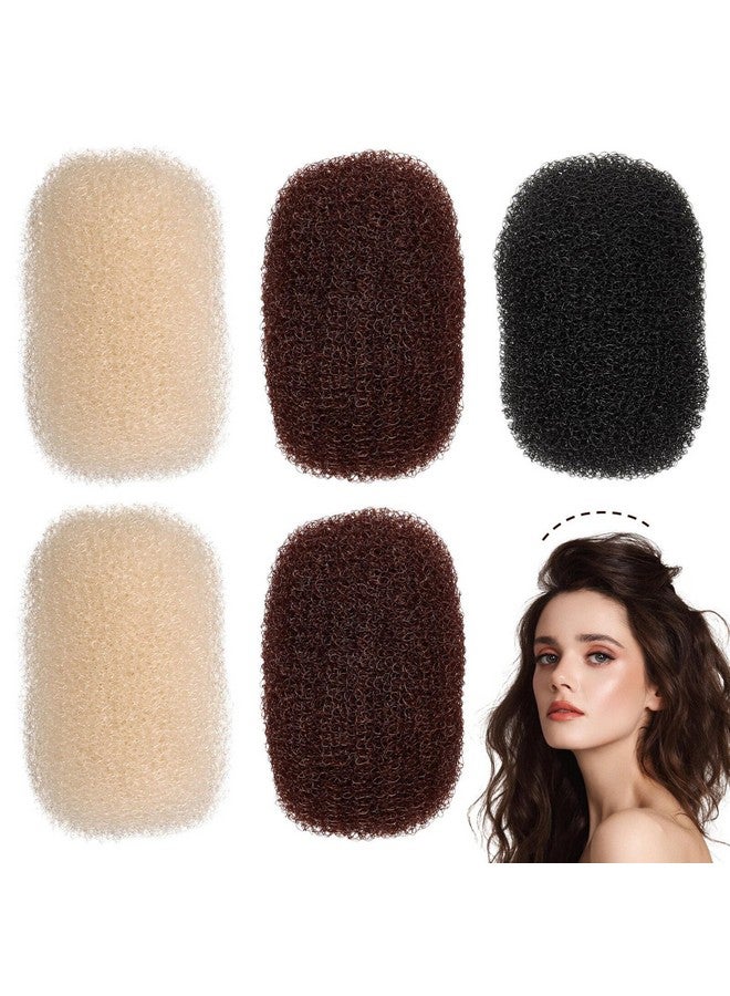 minkissy 5pcs Bump It Up Volume Hair Base Set Sponge Volume Bump Hair Clip Hair Bases Inserts Hair Pads Hair Styling Clip Hair Accessories for Women Ladies - Image 1
