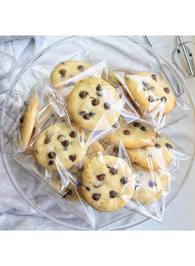 Morepack Clear Self Sealing Cellophane Bags4X6 Inches 200 Pcs Cookie Bags Resealable Cellophane Bag For Packaging Cookiesgiftsfavors Productscandy - Image 3