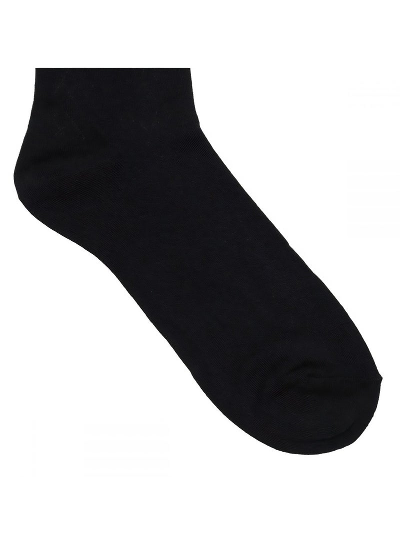 AMPM MEN'S FORMAL SOCKS (PACK OF 3) - BLACK - Image 4