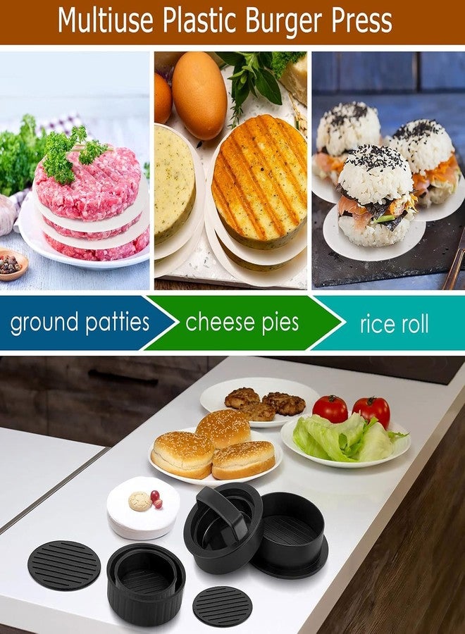 Cyrox Different Size Patty Molds, Burger Mold Hamburger Press Patty Maker Stuffed Burgers Press, Beef Burger Press Patty Maker Mold for Kitchen Cooking Gadgets (1Pcs) - Image 5