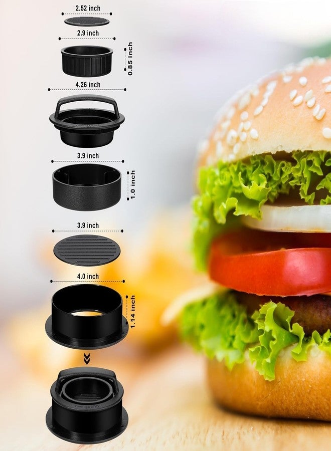 Cyrox Different Size Patty Molds, Burger Mold Hamburger Press Patty Maker Stuffed Burgers Press, Beef Burger Press Patty Maker Mold for Kitchen Cooking Gadgets (1Pcs) - Image 2