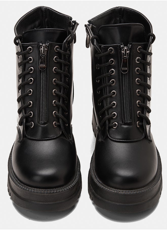 Zip Up Laced Combat Boots - pzsku/Z50CB7338C2237B979E3DZ/45/_/1729511980/35756836-7922-4429-b1a7-6ddefac4e1af