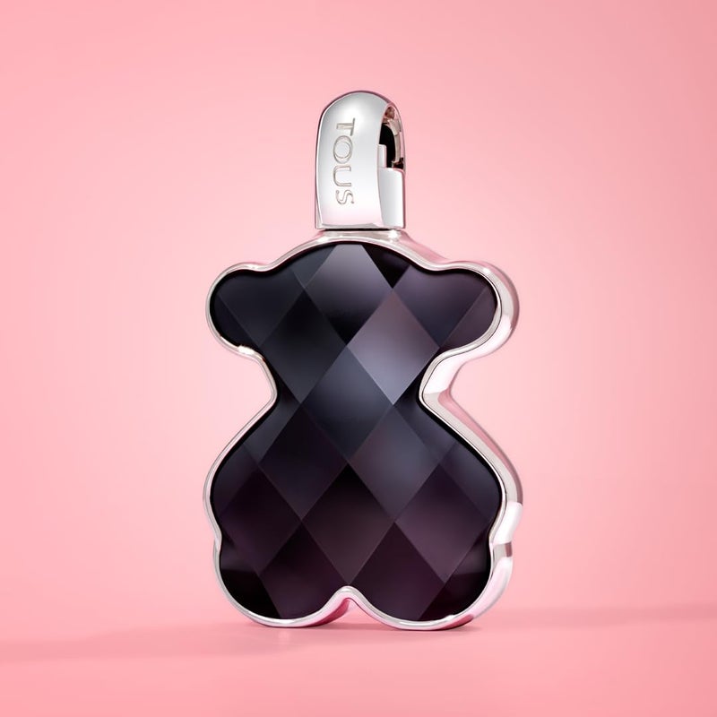 TOUS Love Me The Onyx Parfum for Women. Floral, Fruity, Oriental Long-Lasting Perfume with Notes of Black Orchid, Vanilla, Peony and Sandalwood. Elegant Fragrance for Daily Wear, 3 Fl Oz - Image 4