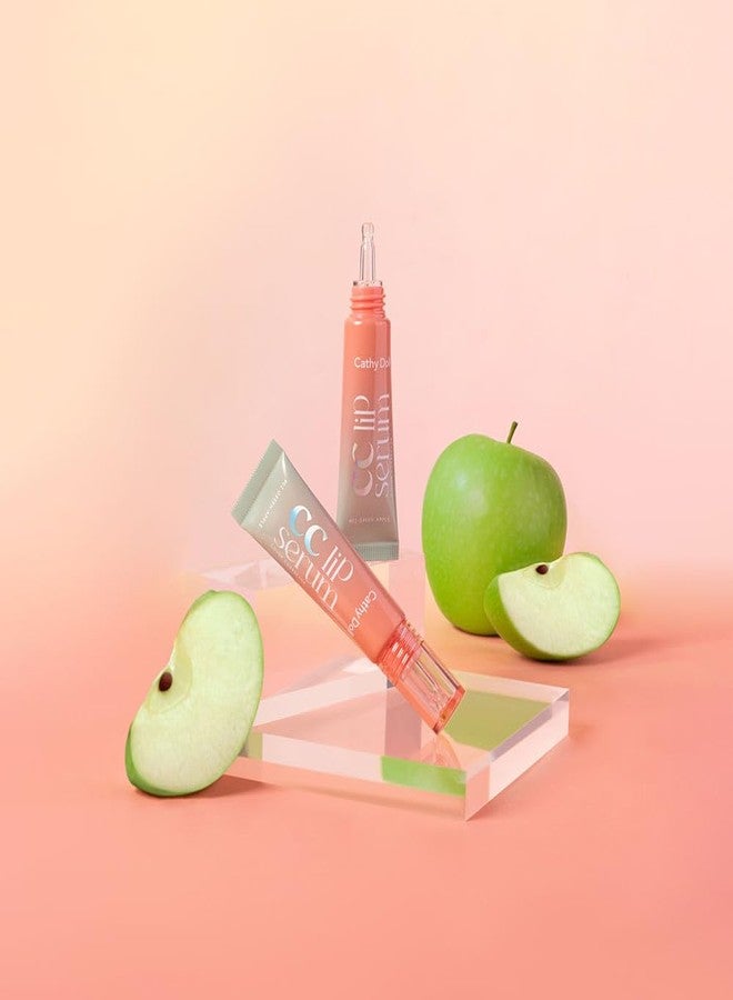 VIRAVIN HOUSEWARE Cathy Doll CC Lip Serum Color Corrector,Thailand, Green Apple Extract, 10g, Moisturising Formula - Image 2
