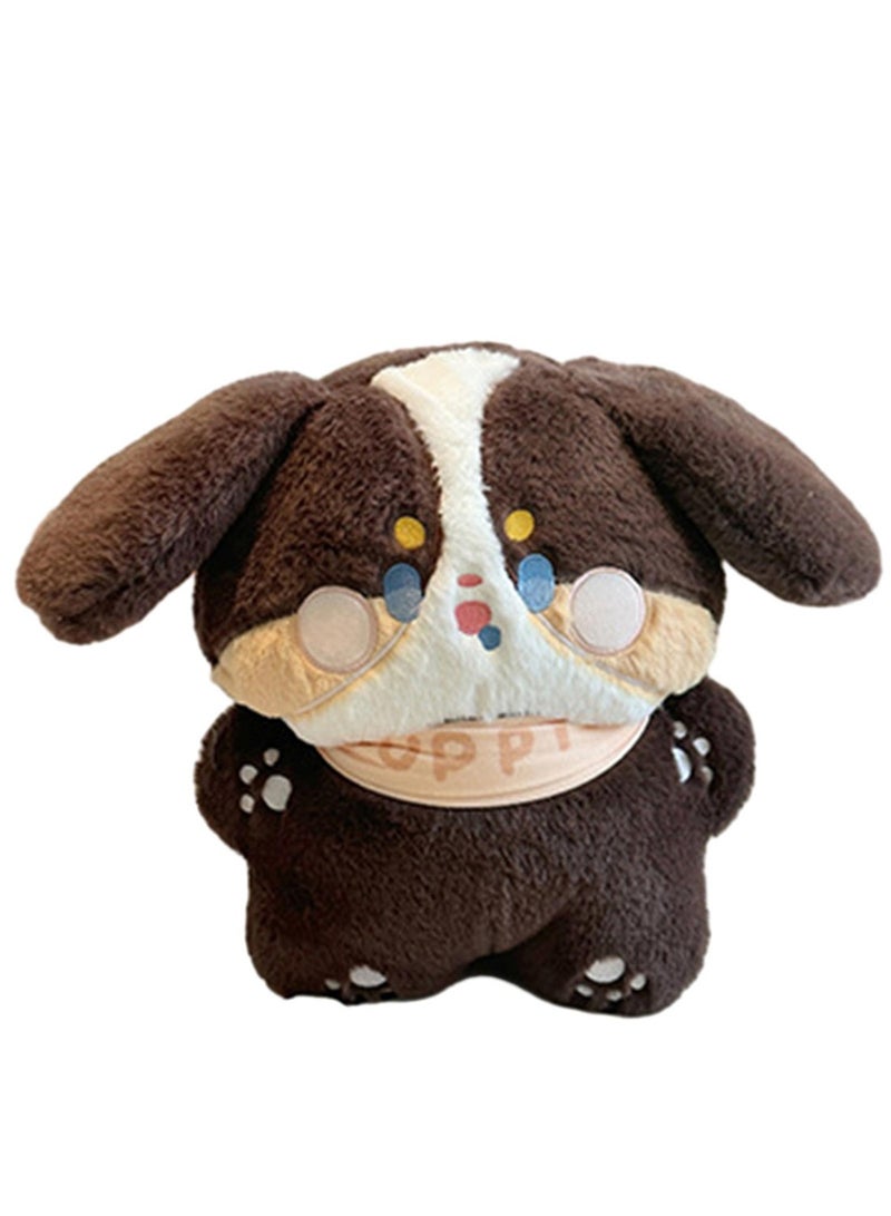 13CM Burnham Hill Kid Puppy Shape Doll Fashionable Comfortable Plush Playthings For Children - Image 1