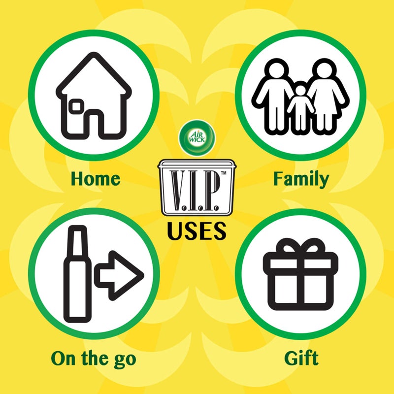 Air Wick V.I.P. Pre-Poop Toilet Spray, Up to 100 uses, Contains Essential Oils, Lavender Superstar Scent, Travel size, 1.85 oz, Holiday Gifts, White Elephant gifts, Stocking Stuffers - Image 4