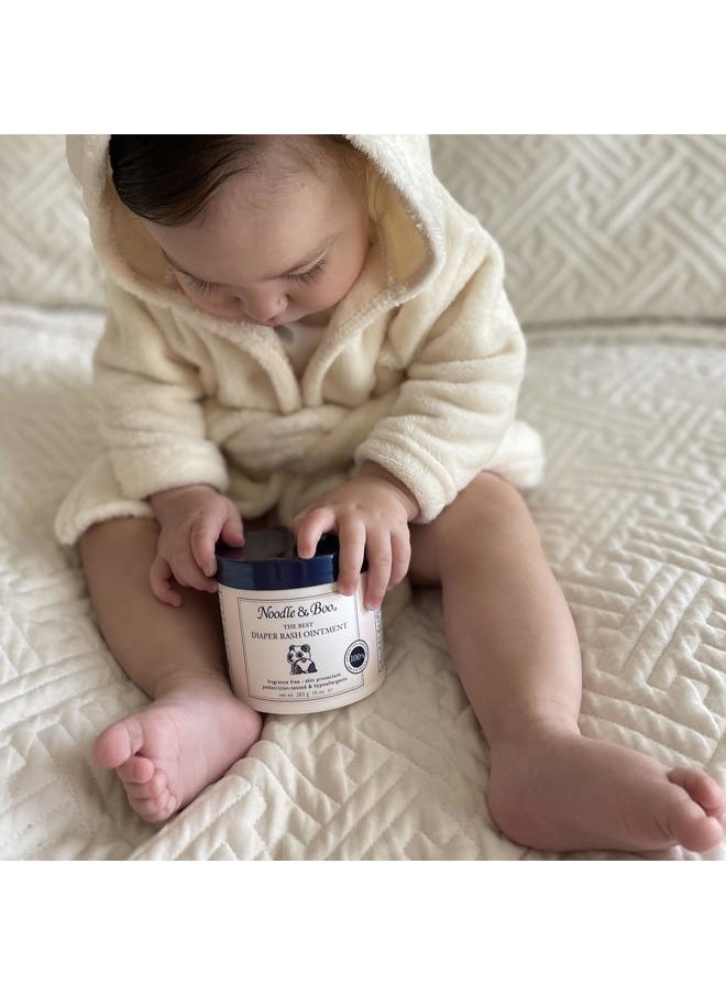 Noodle & Boo - The Best Diaper Rash Ointment, Multi Purpose Baby Skin Care Zinc Oxide Ointment For Diaper Rash Prevention, Treatment & Relief, 10 Oz. - Image 1