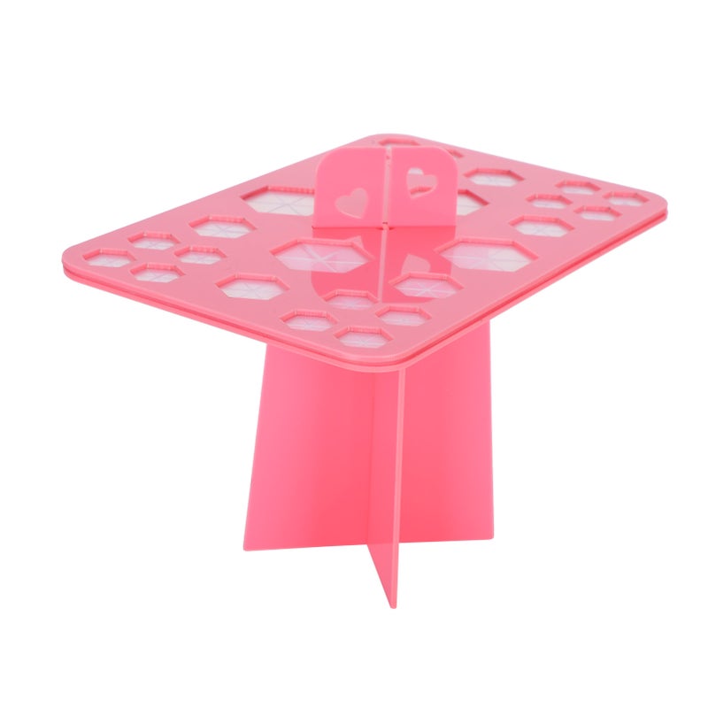 26 Hole Makeup Brush Drying Rack Organizer Cosmetic Brush Display Stand Shelf Tool - Image 2