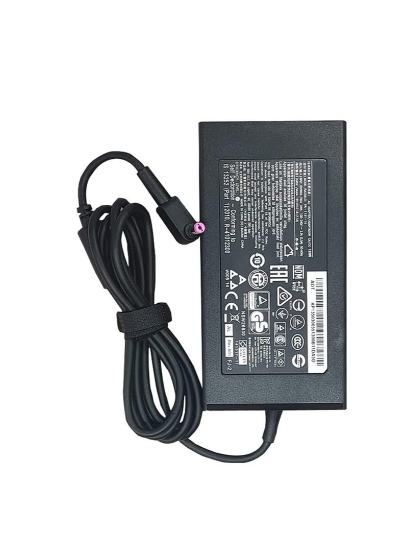 جاي إس بازار شاحن 135 واط 19 فولت 7.1 أمبير 5.5 × 1.7 مم لجهاز Acer Nitro 5 N18C3 AN515-51 AN515-41 AN515-43 AN517-51 N18C4 ADP-135K ADP-135KB محول طاقة للكمبيوتر المحمول - Image 5