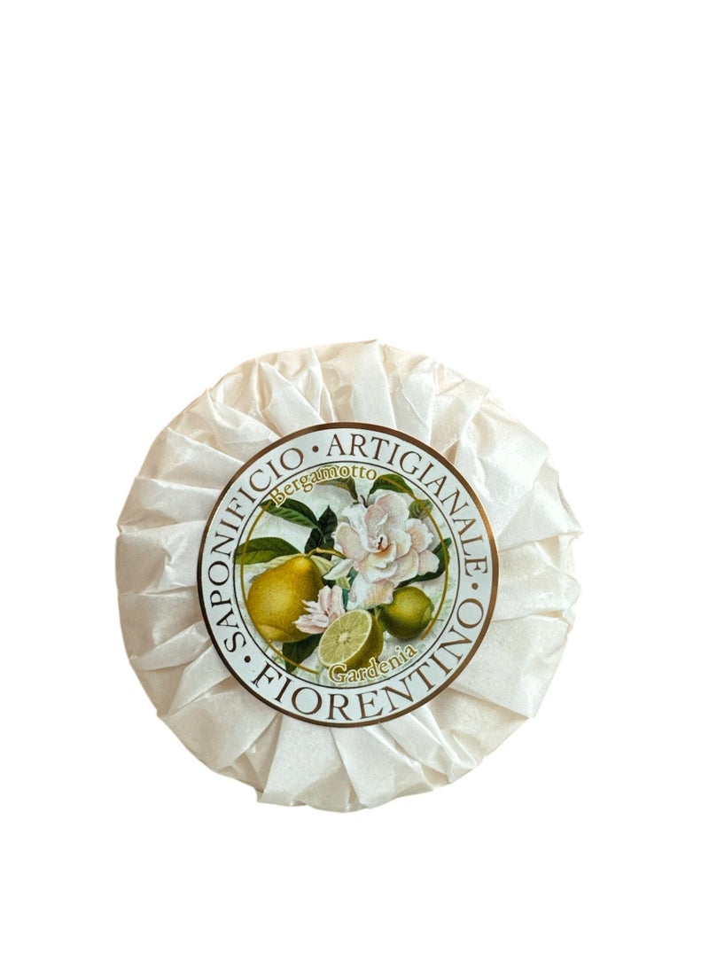 SAPONIFICIO ARTIGIANALE FIORENTINO Bergamot and Gardenia Soap (100g) - Image 3