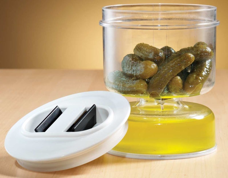 Miles Kimball Storage and Serving Pickle Jar - Image 2