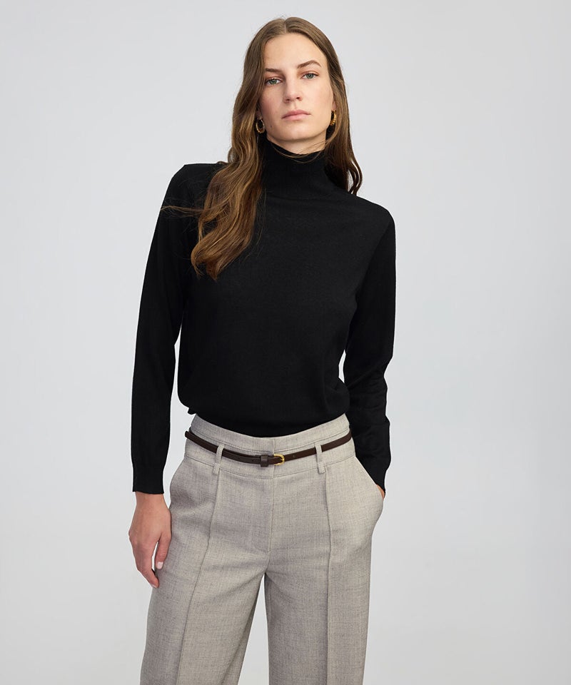 Ipekyol Fine Knit Wool-Blend Top - Image 1