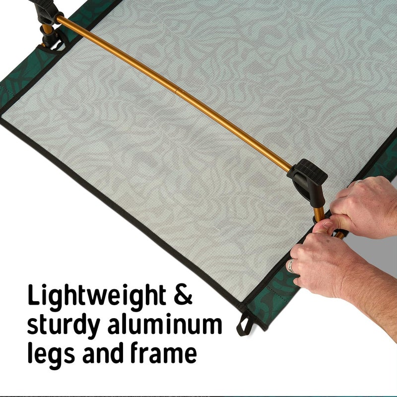 Kelty Lowdown Camping Cot Tent and Car Camping Bed Aluminum Frame Lightweight Carry Size Fern Green - Image 5