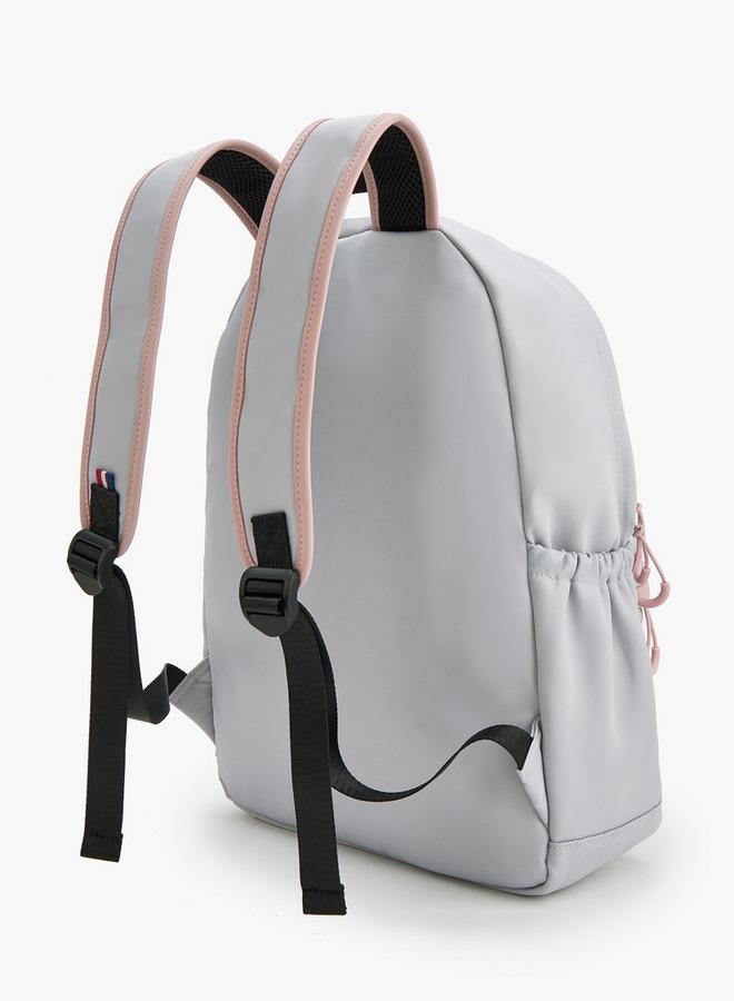 Lee Cooper Logo Print Backpack With Front Pocket - Image 4