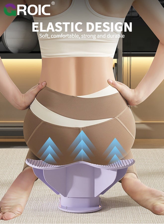 GROIC Multifunctional Thigh Clip Trainer - Home Portable Fitness Equipment for Lifting, Squatting, Shaping, Pelvic Floor Muscle Exercise & Yoga Workouts - Image 3