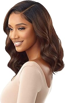 Outre Melted Hairline Synthetic HD Lace Front Wig HERMINIA 1 Jet Black - Image 4