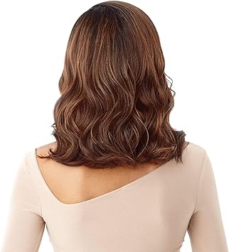 Outre Melted Hairline Synthetic HD Lace Front Wig HERMINIA 1 Jet Black - Image 5