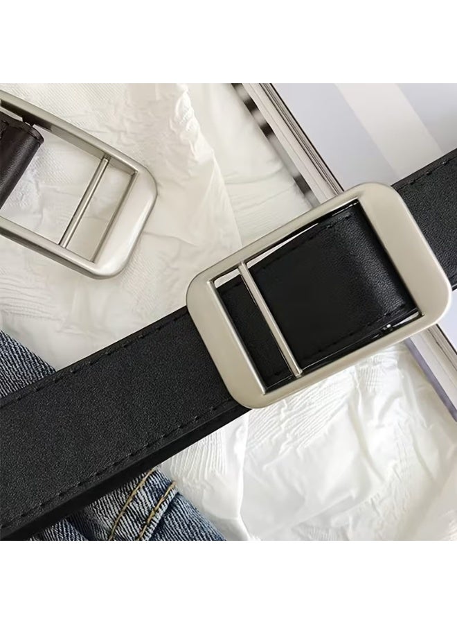 Goolsky No-Hole Buckle Belt for Women & Men - Skinny Fit Jeans Waist Cinch with Free Size (No Punch Required) | Luxury Designer Belt for Wedding, Party, Daily Wear | Non-Porous for swimming/changes of outfit - Image 5