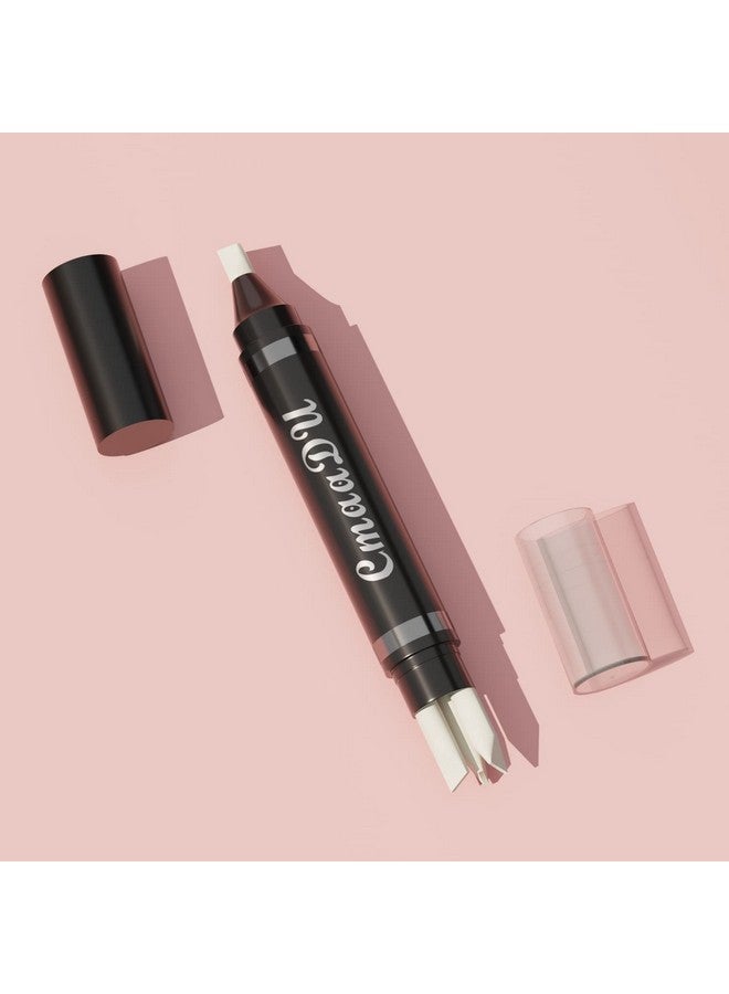 MIESCHER Eye Makeup Remover Pen, Eye Makeup Corrector Pen Makeup Remover Eraser Stick Wash Free Quick Makeup Correction Lipstick Eyeliner Smudged Correction Easy-to Use & Travel-Friendly Makeup Removing Gel Pen With 3-in-1 Replacement Heads - Image 1