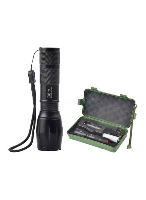 2000 Lumens Adjustable Torch Black 4x13centimeter