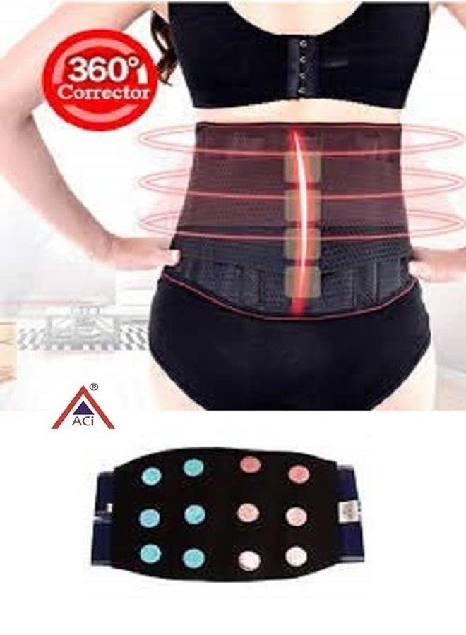 ACi Acupressure Magnetic Black and Belly Belt Size- 32 - Image 2