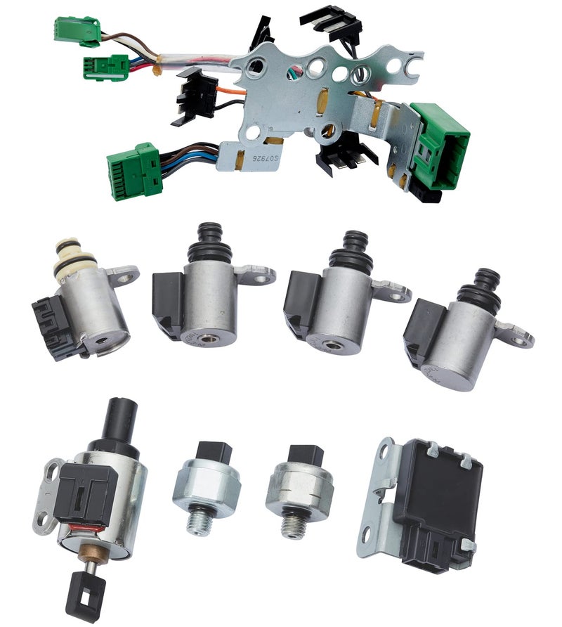 POPSTORE JF011E Transmission Valve Body Solenoid Kit Compatible with Nissa n Altima Rogue Sentra Dodg e Caliber - Image 2