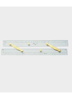 Linex Marine Ruler - Retractable Brass Parallel Ruler  - Image 1