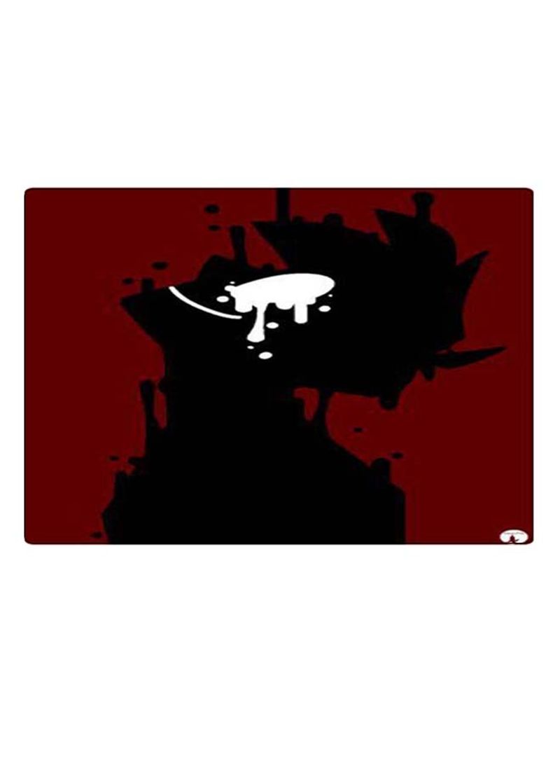 RKN Printed Anti-Slip Gaming Mouse Pad Black/Red/White