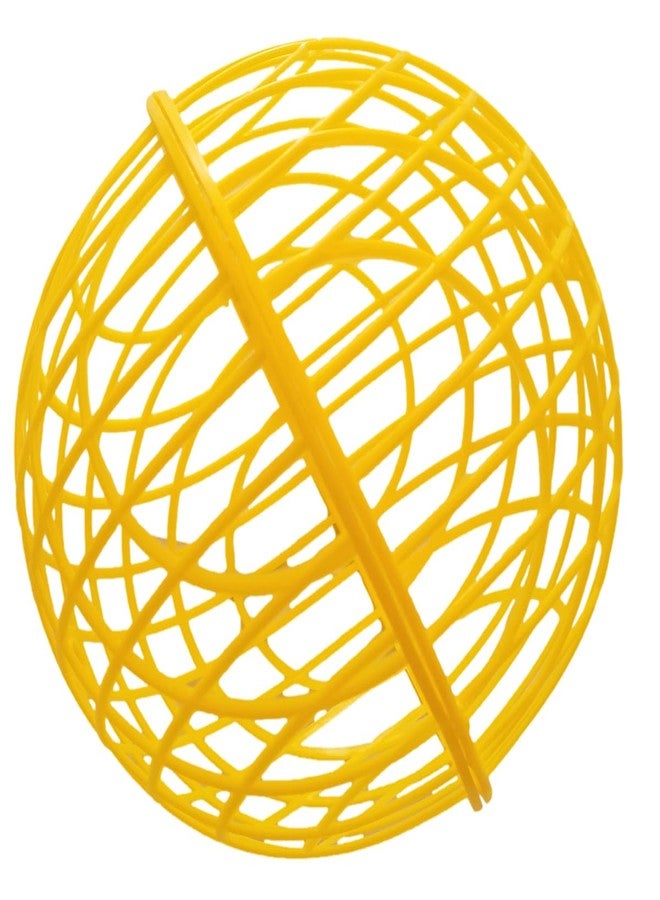 CalorMixs 7.8" Ball-Shaped Movable Pigeon Chick Coop, Little Rabbit Duck Guinea Pig Safe Walking Net,Preventing Dog Bites, Predation by Eagles Wolves Cats Eagles, Pet Safety Cage - Image 3