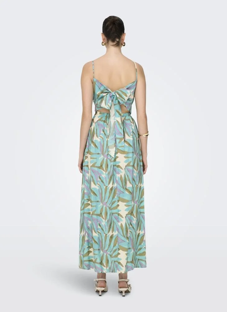 اونلي Onlmiriam Life Frill Maxi Dress