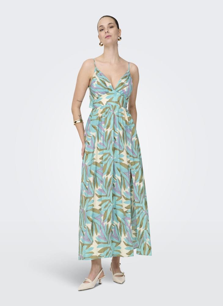 ONLY Onlmiriam Life Frill Maxi Dress  - Image 5