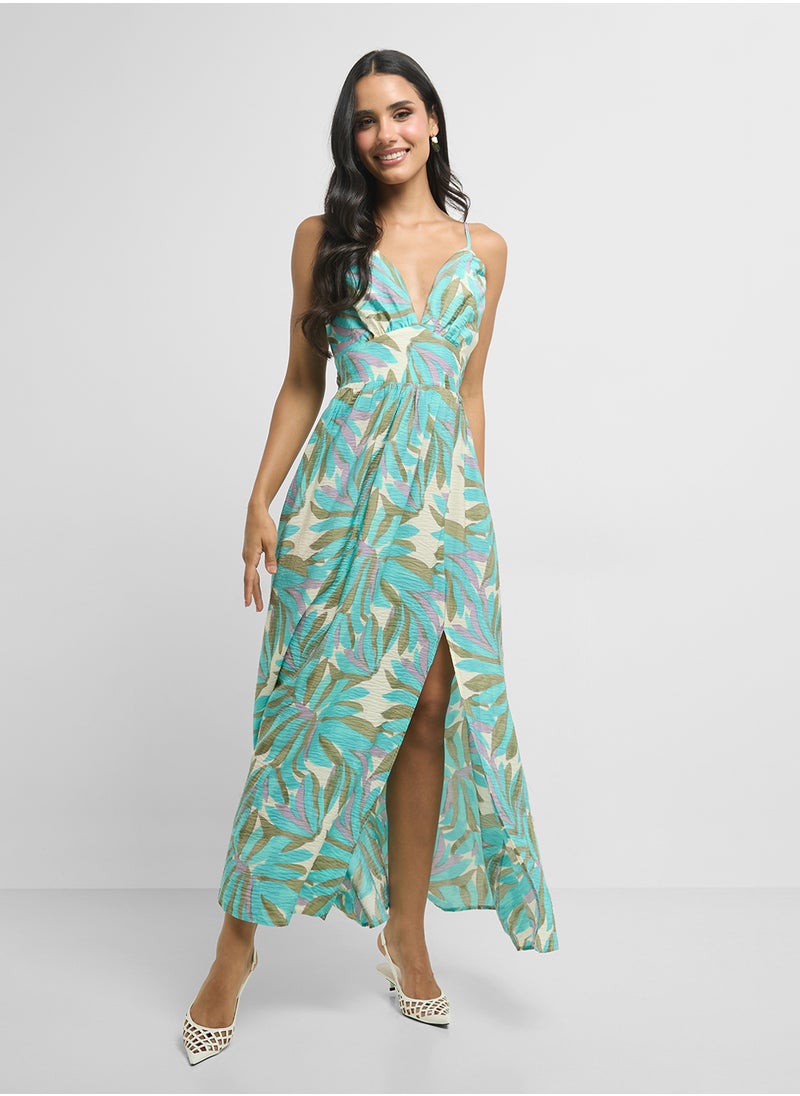 ONLY Onlmiriam Life Frill Maxi Dress  - Image 1