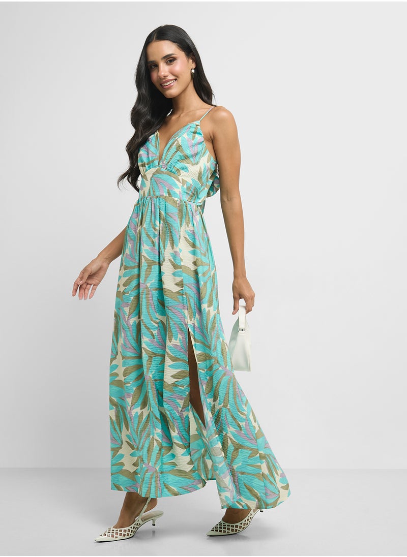 ONLY Onlmiriam Life Frill Maxi Dress  - Image 4