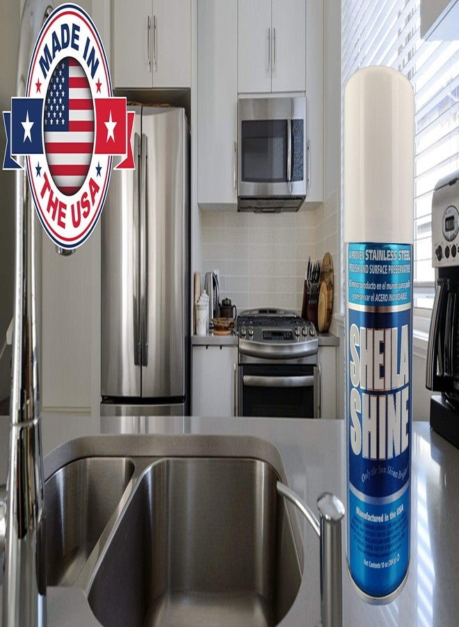 Sheila Shine Cloth for Stainless Steel | Cleans & Polishes at The Same Time | Microfiber Cleaning Cloth | Achieve a More Brilliant Shine | 12 x 12 inches | Pack of 1 - Image 3