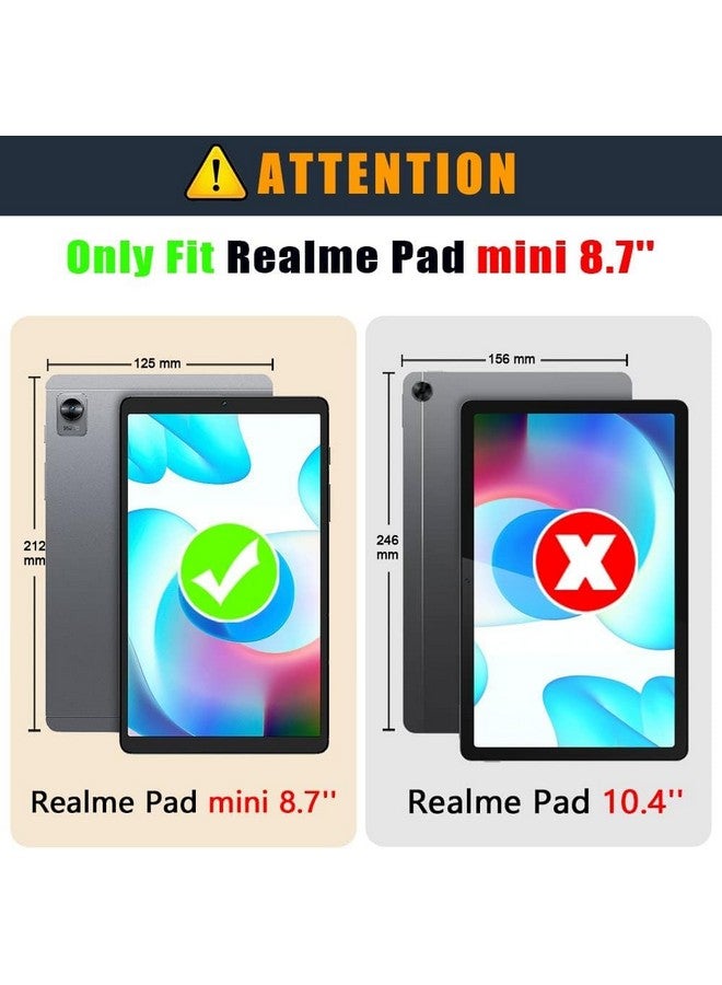 TGK Back Case Cover for Realme Pad Mini 8.7 Inch Tablet Black - Image 2