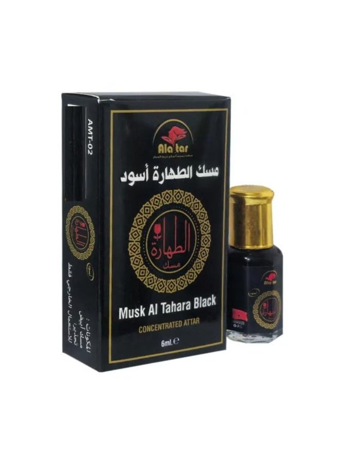 Ala tar Musk Al Tahara Black Concentrated Attar 6ml
