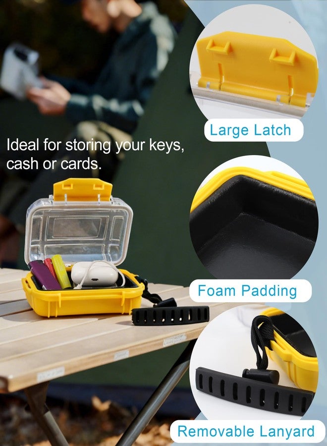 Beoccudo Waterproof Box Small Dry Box Mini Waterproof Container Watertight Storage Case Water Proof, 5.5" L x 4" W x 2.4" H Drybox Waterproof for Kayaking Boating - Image 5