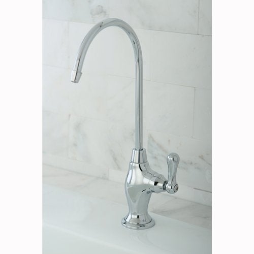 Kingston Brass Gourmetier KS3191AL Restoration Single Handle Water Filtration Faucet, Polished Chrome, 10.81 x 4.63 x 1.75 - Image 2