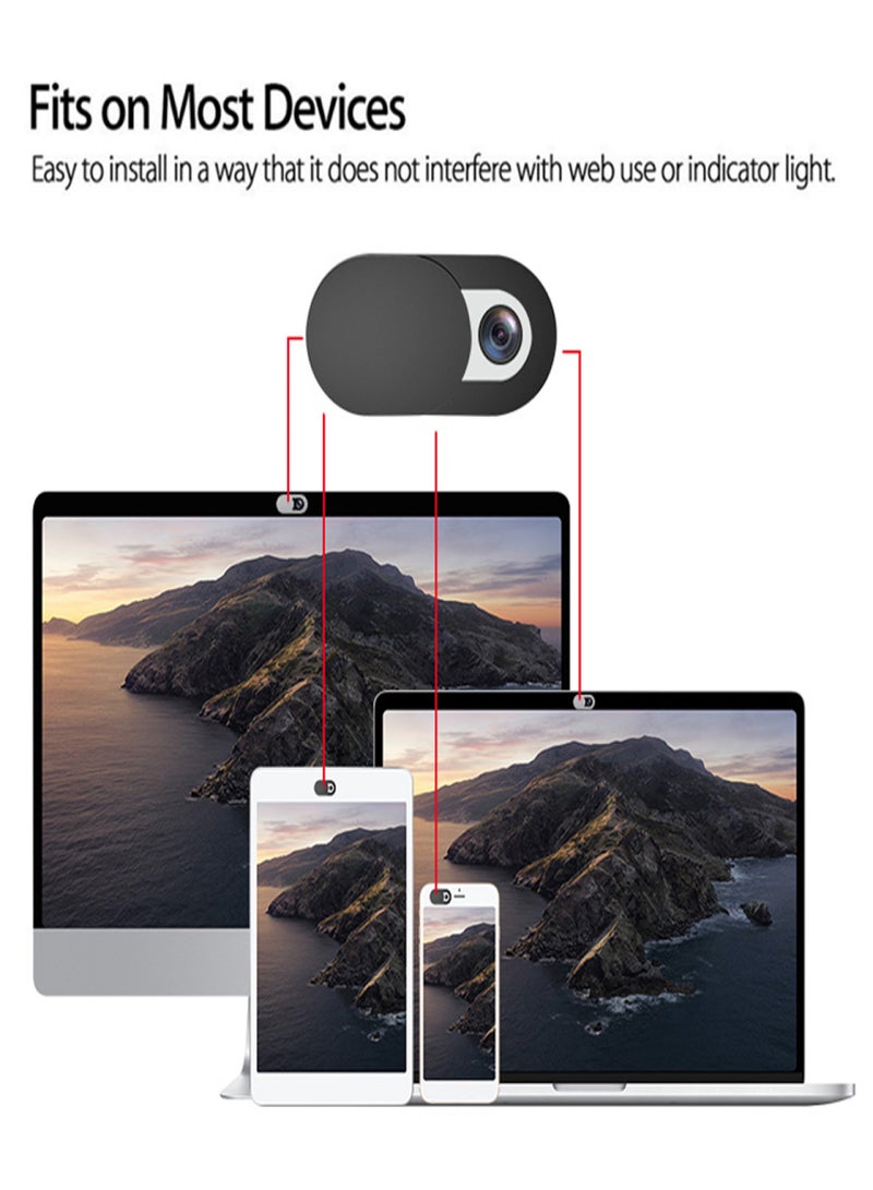WebCam Cover Shutter Plastic Universal Camera Cover Web Cam Slider Privacy Sticker for Smartphone Tablet PC Laptop - Image 5