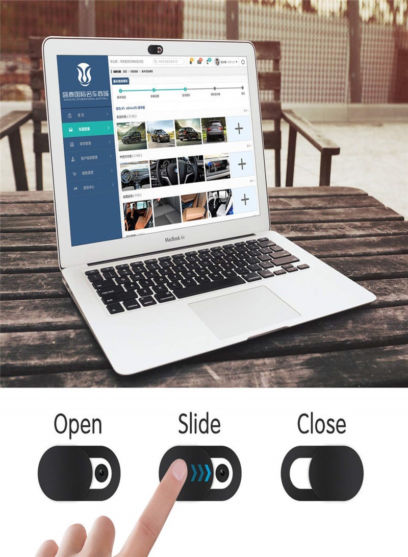 WebCam Cover Shutter Plastic Universal Camera Cover Web Cam Slider Privacy Sticker for Smartphone Tablet PC Laptop - Image 3